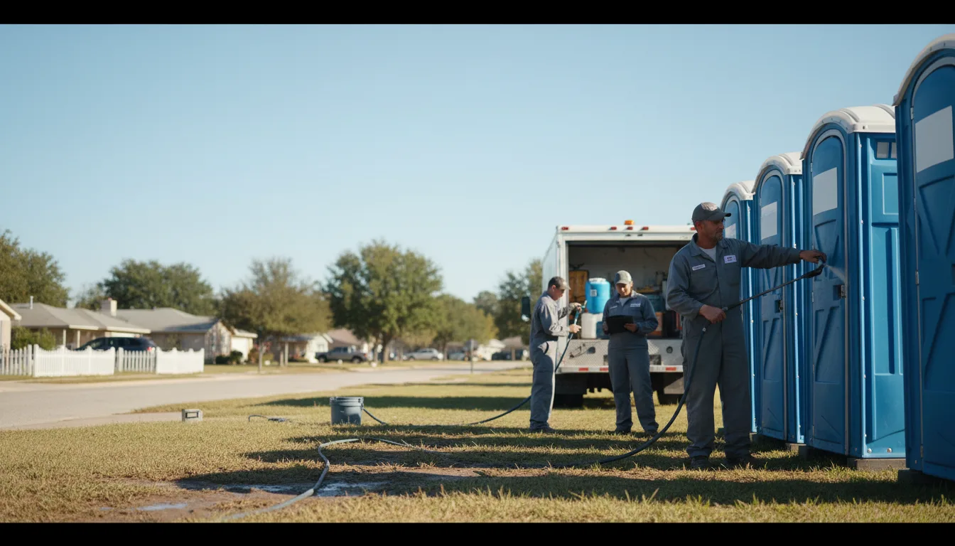 Long-Term Portable Toilet Rental in Muscatine, IA near me